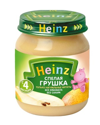 Пюре Хайнц грушки 120г