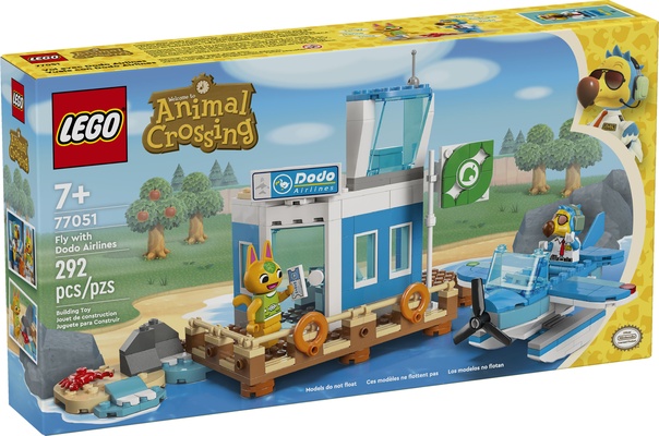 77051 Animal Crossing Летайте с авиакомпанией Додо